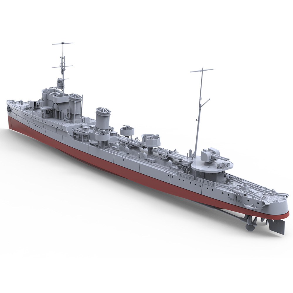 Model Kit Destroyer - SSC732 MRY-SFW 1/350 1/700 1/200 Turbin