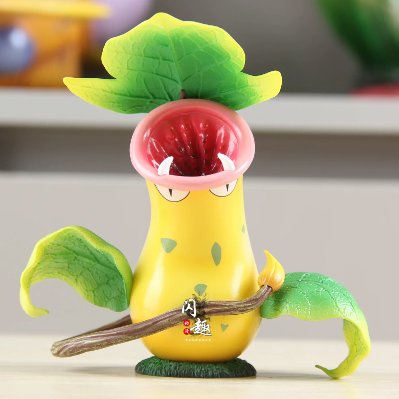 Model Kit Digimon - Figur Pokemon Victreebel Mainan Figur Anime