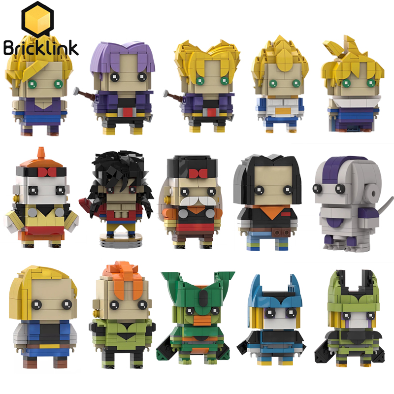 Model Kit Vegeta - Bricklink Ideas MOC Figur Anime Tujuh