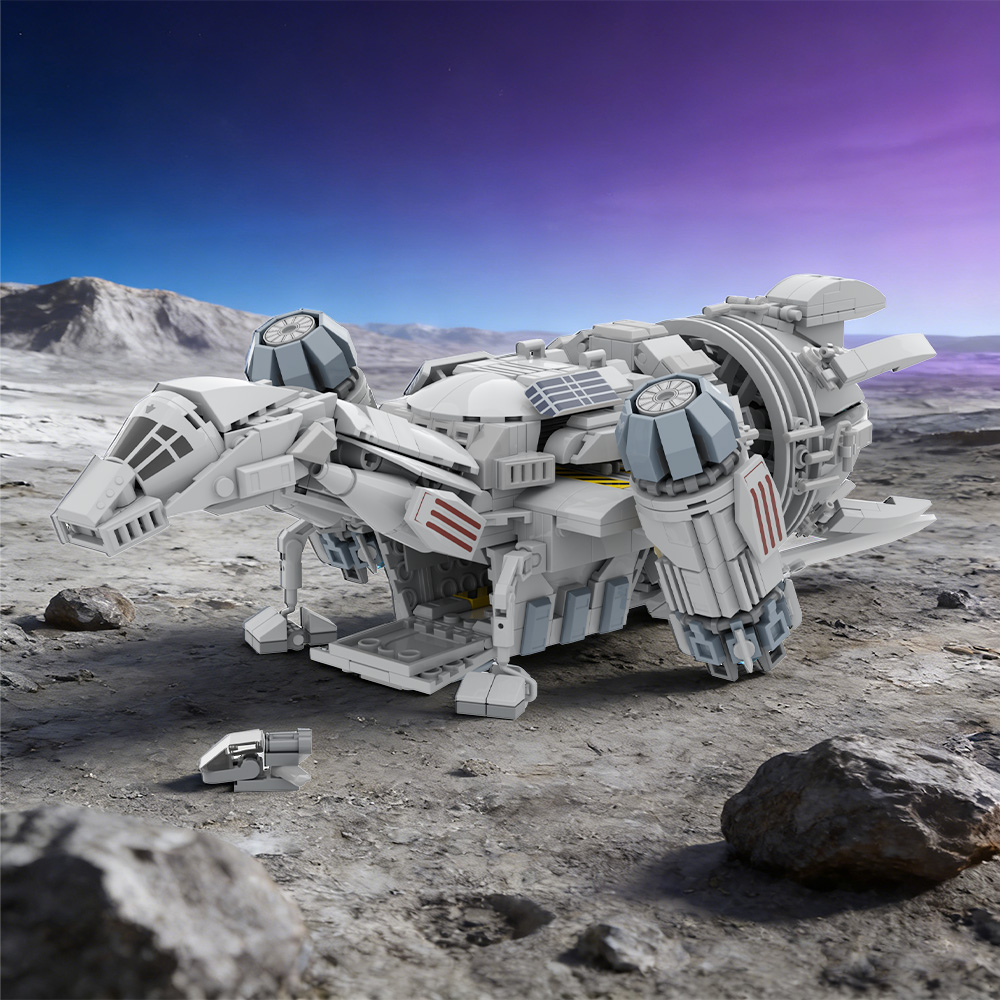 Model Kit Ikaruga - MOC Firefly Serenity Blok Bangunan Film