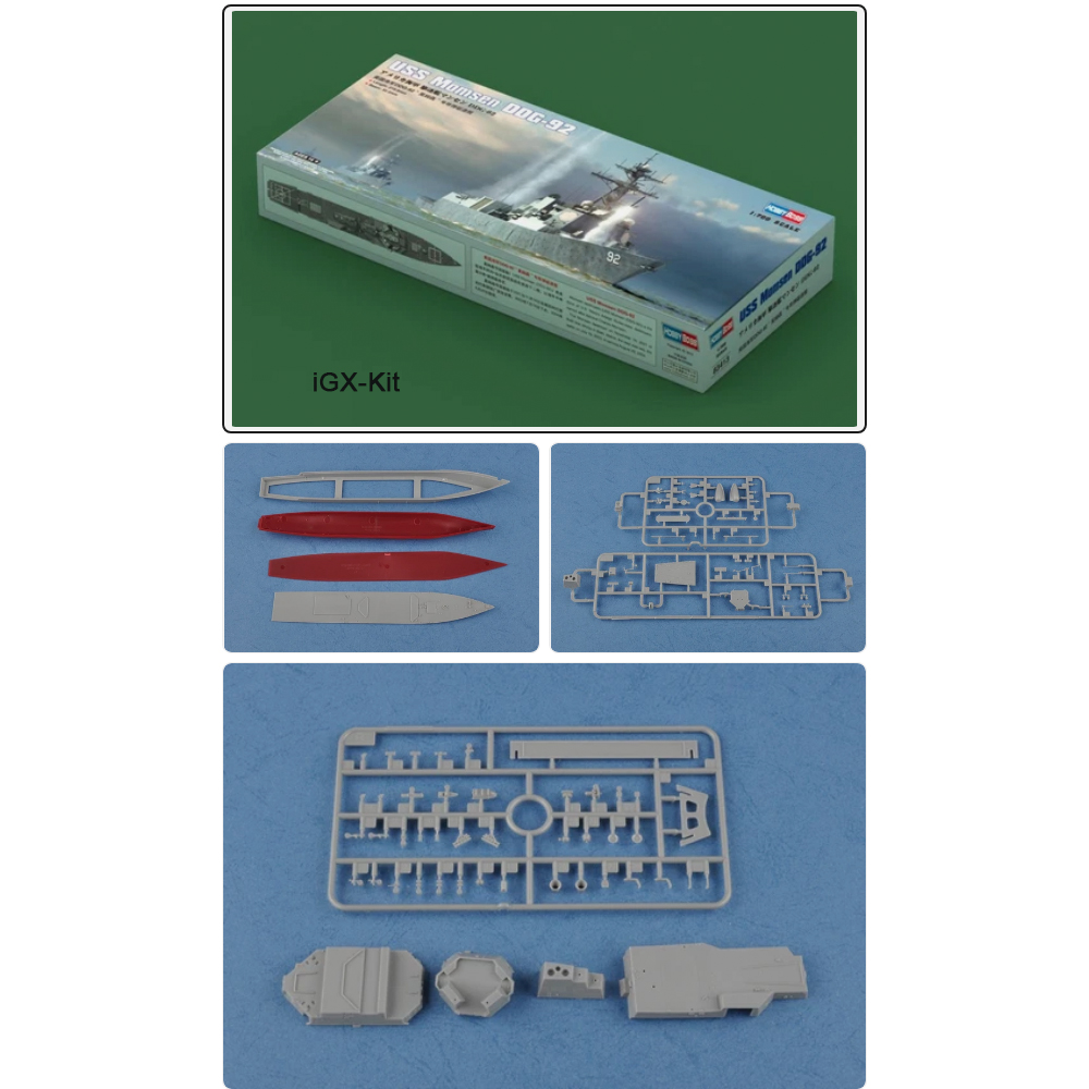 Model Kit Destroyer - Hobbyboss 83413 1/700 Skala USS Momsen