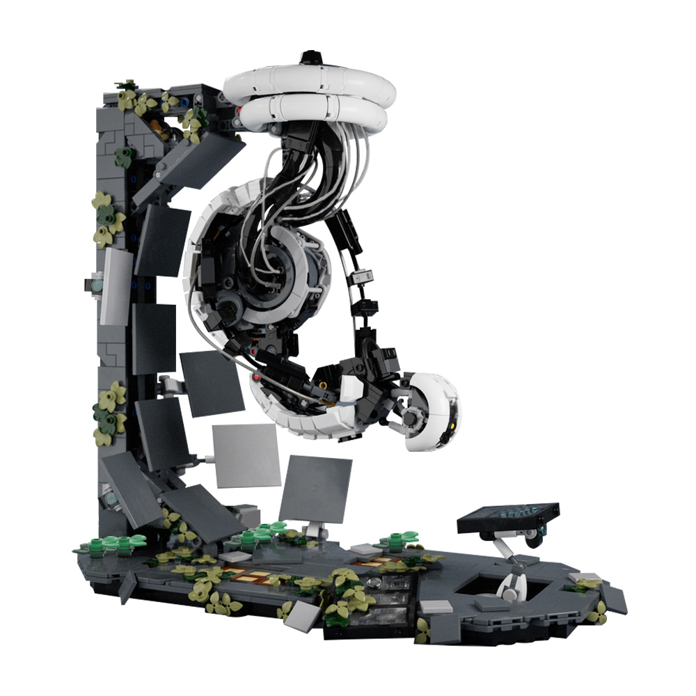 Model Kit Robocop - MOC Portal 2 Set Blok Bangunan