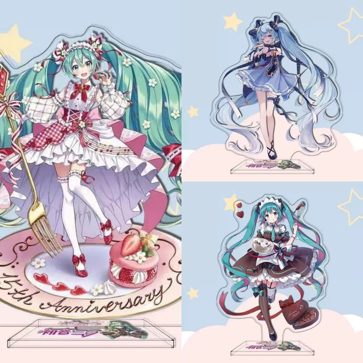 Model Kit Hatsune Miku - Standee Akrilik Karakter Anime Hatsune Miku,