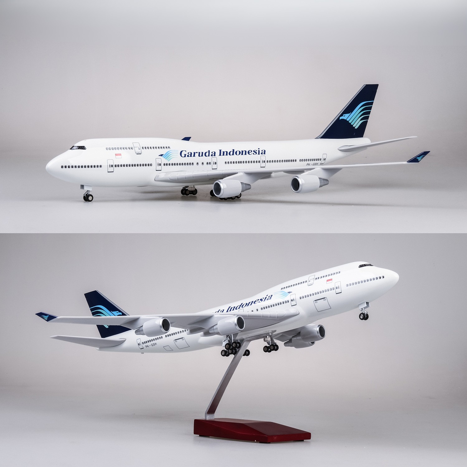 Model Kit Indonesia - 1/150 Skala Besar 47cm Model Kit