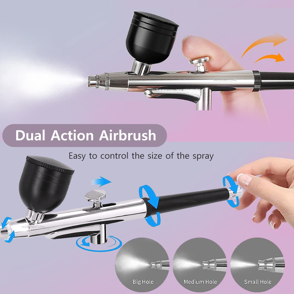 Model Kit Destroyer - Kepala Pistol Airbrush Kelas Profesional dengan