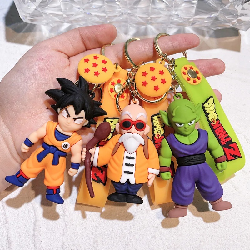 Model Kit Vegeta - Gantungan Kunci Anime Dragon Ball Perhiasan