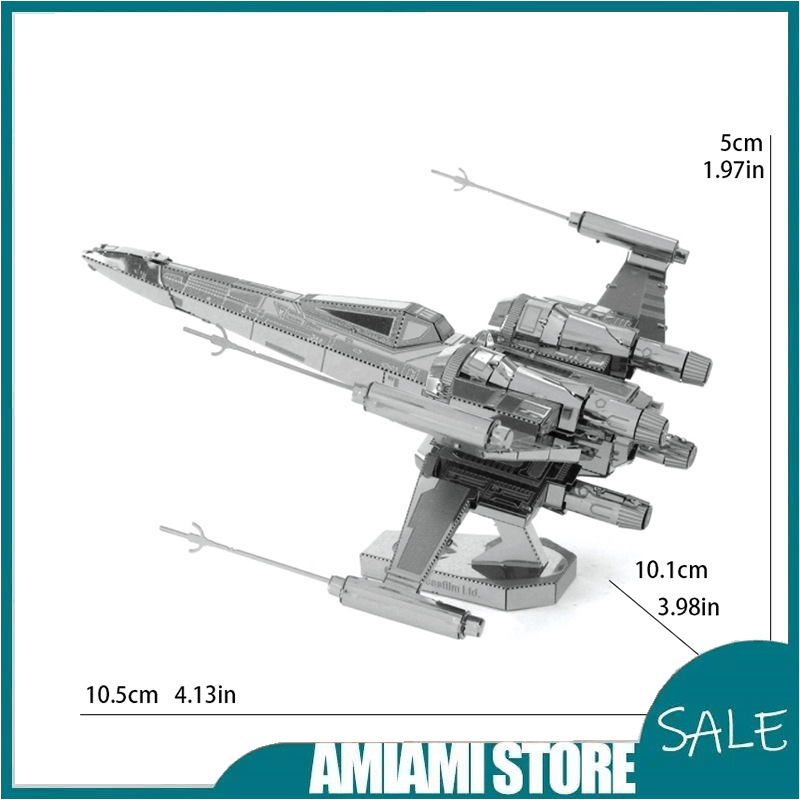 Model Kit Destroyer - Kit Bangunan Model Logam 3D DIY