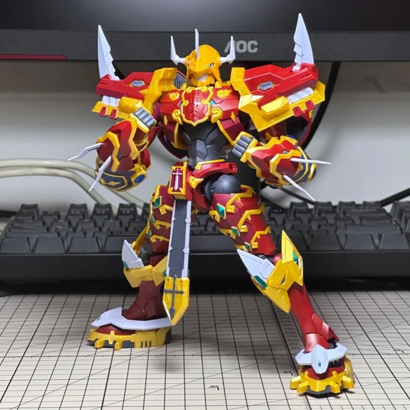 Model Kit Kaisergreymon - Tersedia Baru Bandai Frs Digimon Kaisergreymon