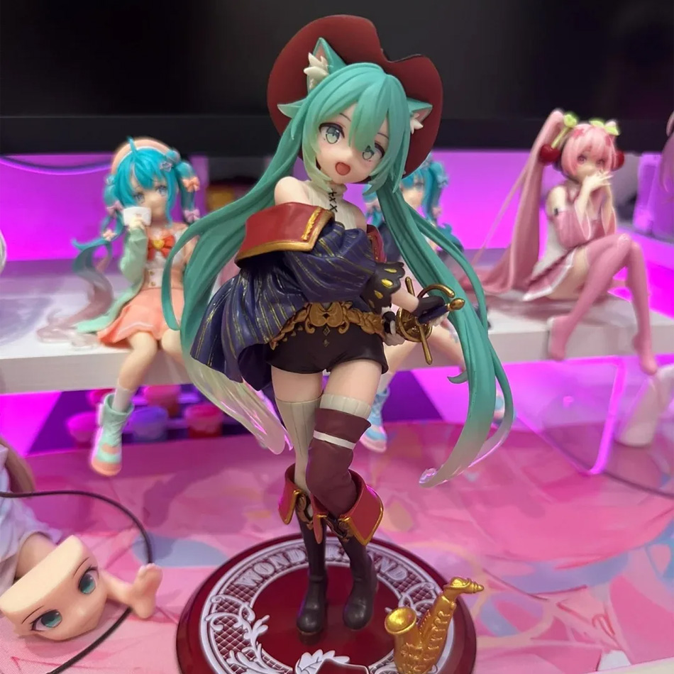 Model Kit Hatsune Miku - Figur Aksi Imut Hatsune Miku untuk