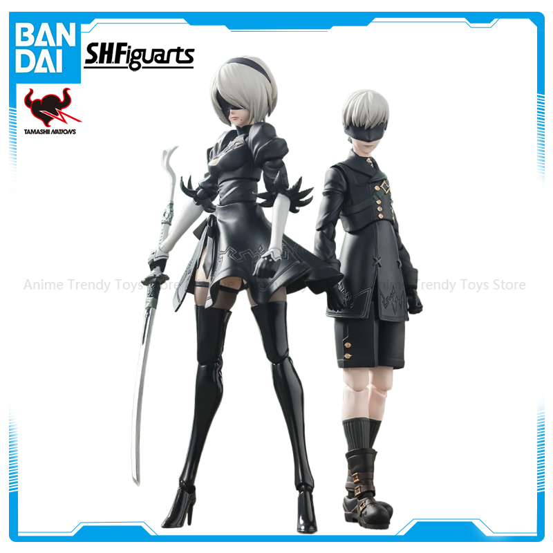 Model Kit Nier Automata - Tersedia Bandai Asli S.H.Figuarts SHF Nier:Automata
