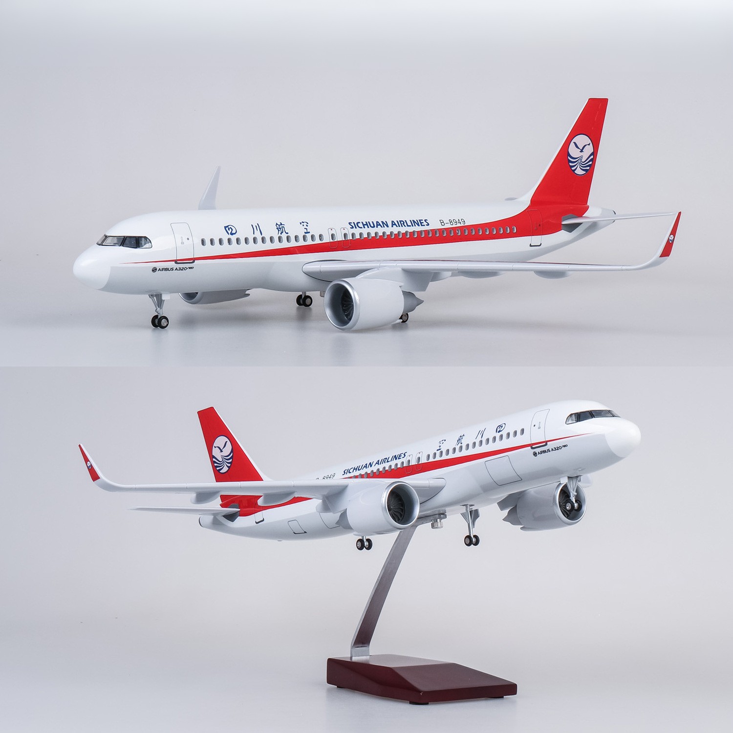 Model Kit Store - Model Pesawat Terbang Sichuan A320 Skala