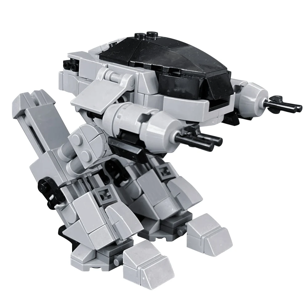 MOC Polisi Perang Mekanis Mech - Model Kit Robocop ulasan dan harga