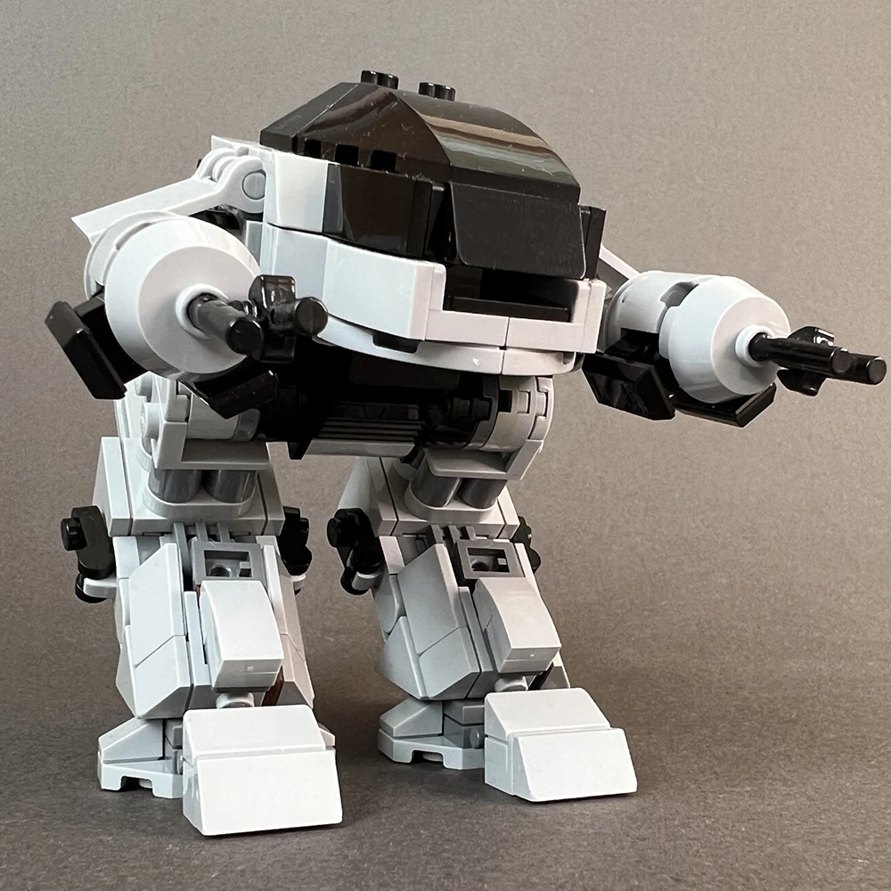 MOC Polisi Perang Mekanis Mech - Model Kit Robocop ulasan dan harga