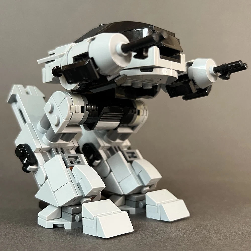 MOC Polisi Perang Mekanis Mech - Model Kit Robocop ulasan dan harga