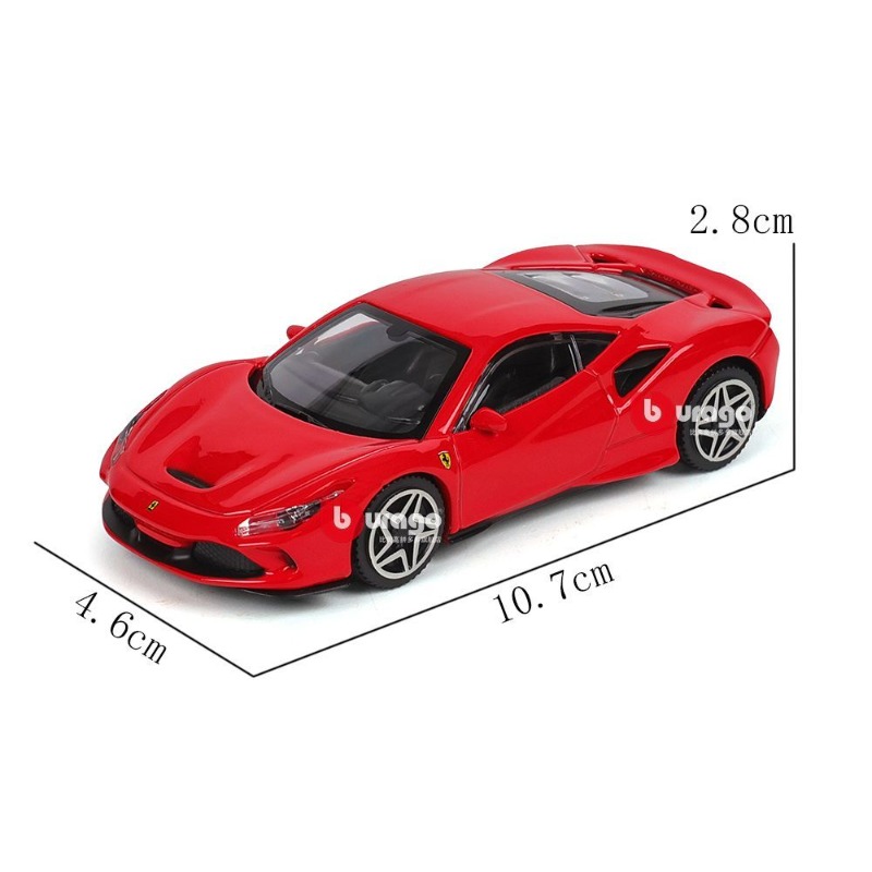 Bburago Skala 1/43 Ferrari F8  - Model Kit Ferrari ulasan dan harga