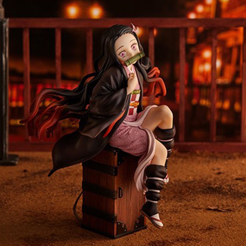 Figur PVC Model Nezuko Kamado  - Model Kit Kaiju No 8 ulasan dan harga