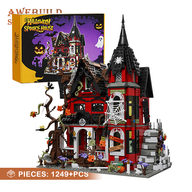 1249 Buah Batu Bata Rumah Hant - Lego Set Creator ulasan dan harga