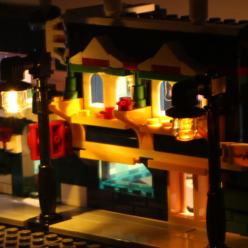 2 Set Lampu LED 4 in 1 untuk B - Lego Set Creator ulasan dan harga