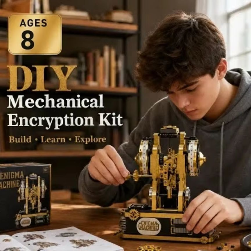 Set Blok Bangunan Mesin Enigma - Model Kit Ikaruga ulasan dan harga