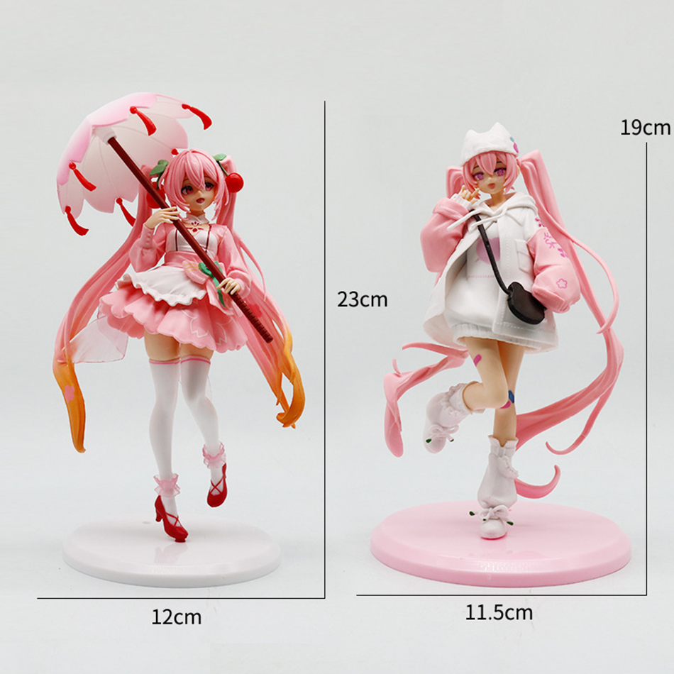 19-23cm Hatsune Miku Sakura Ve - Model Kit Hatsune Miku ulasan dan harga