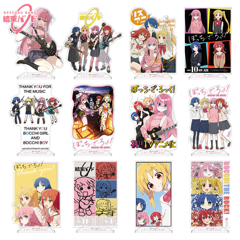 Bocchi The Rock! Figur Akrilik - Model Kit Bocchi The Rock ulasan dan harga