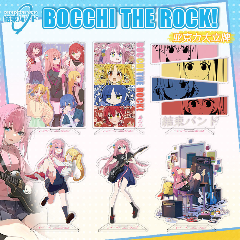 Bocchi The Rock! Figur Akrilik - Model Kit Bocchi The Rock ulasan dan harga