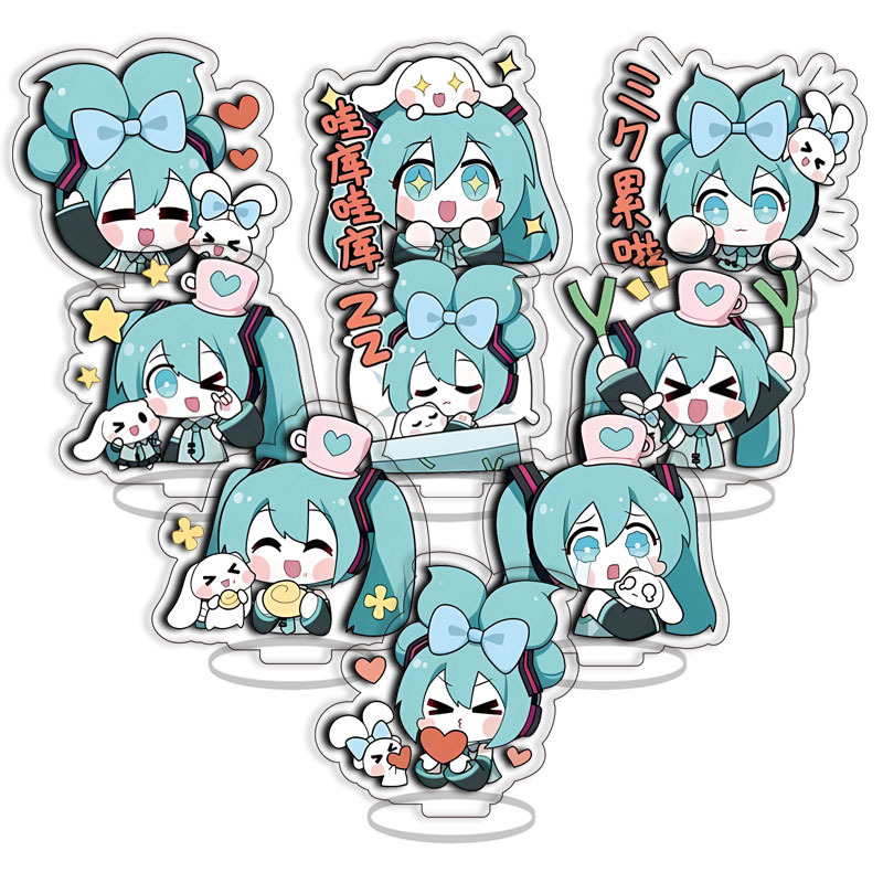 Figur Standee Akrilik Putri Ha - Model Kit Hatsune Miku ulasan dan harga