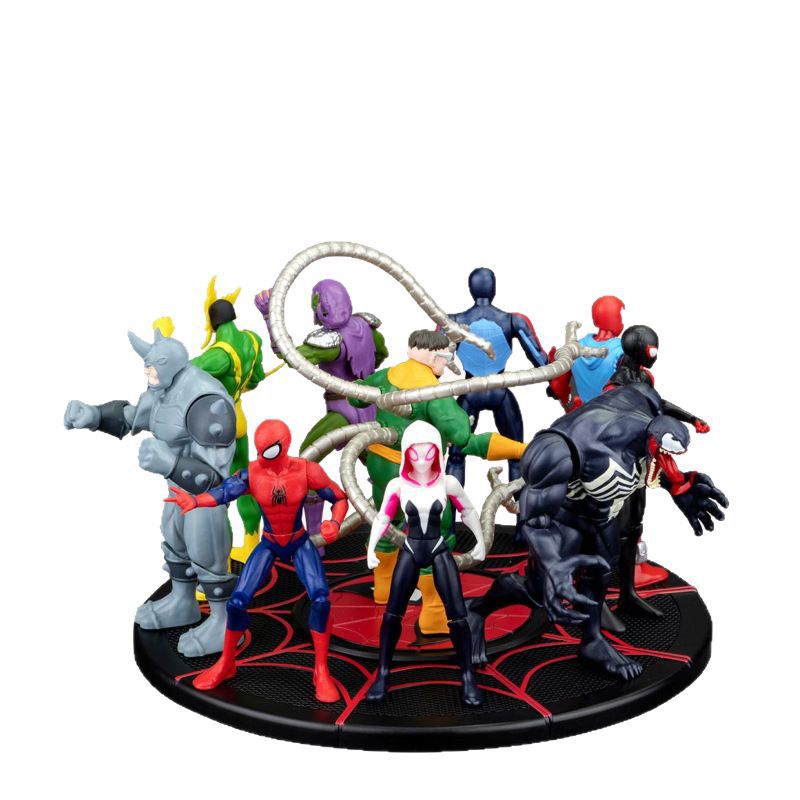 ZD Asli Spider Man 4 Inci HIJA - Model Kit Deadpool ulasan dan harga