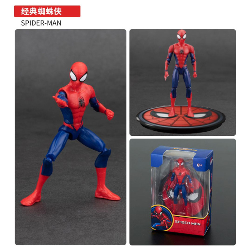 ZD Asli Spider Man 4 Inci HIJA - Model Kit Deadpool ulasan dan harga