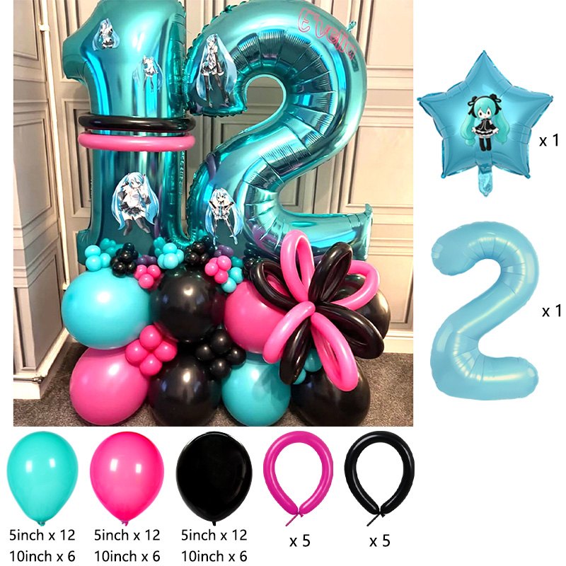 Set Kombinasi Balon Miku Hatsu - Model Kit Hatsune Miku ulasan dan harga
