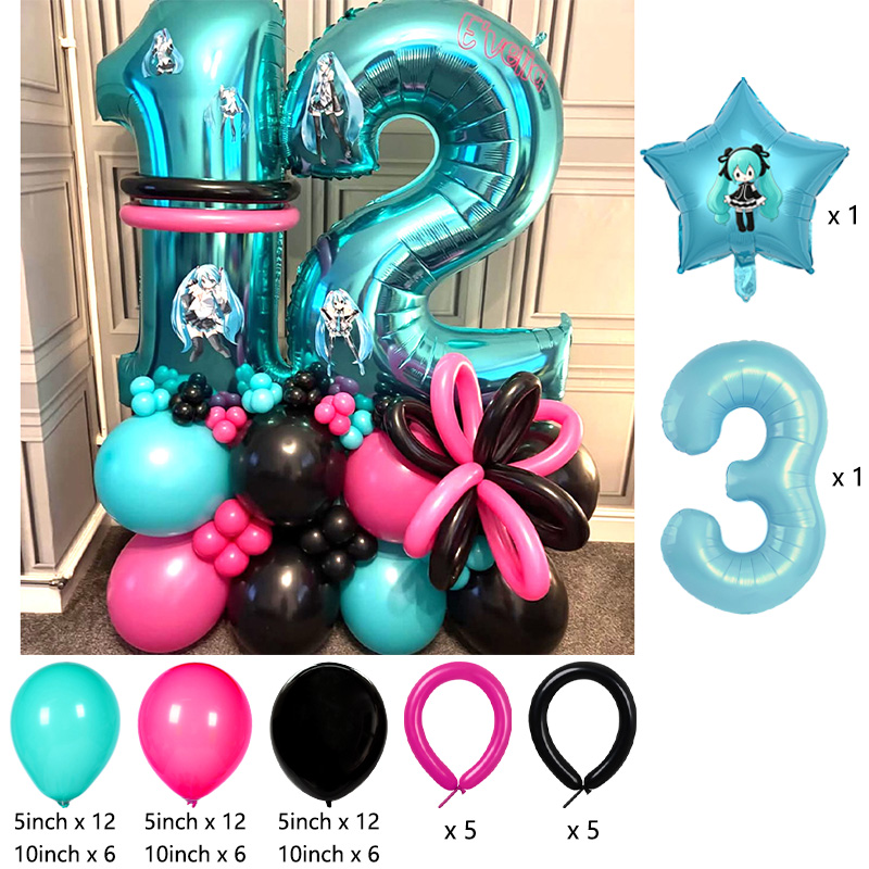 Set Kombinasi Balon Miku Hatsu - Model Kit Hatsune Miku ulasan dan harga