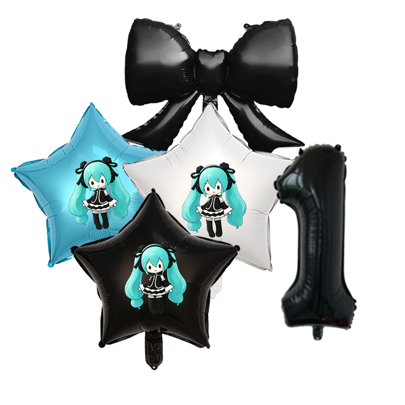 Kit Balon Lateks Cetak Virtual - Model Kit Hatsune Miku ulasan dan harga