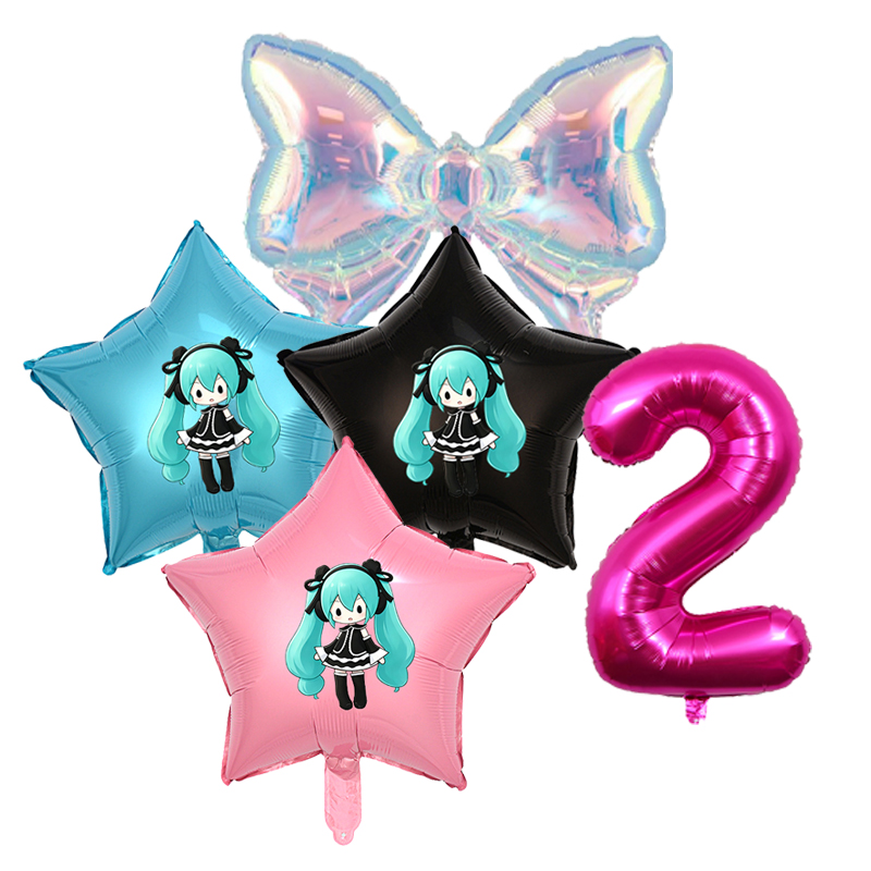 Kit Balon Lateks Cetak Virtual - Model Kit Hatsune Miku ulasan dan harga