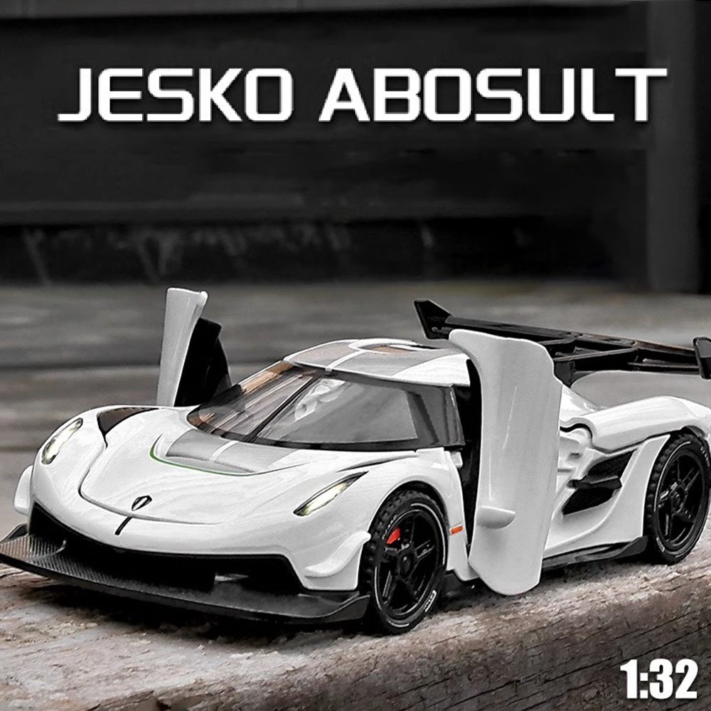 Skala 1:32 KNSG Jesko Model ma - Model Kit Ferrari ulasan dan harga