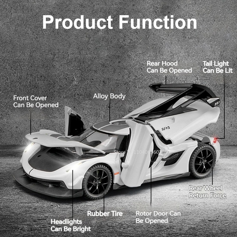 Skala 1:32 KNSG Jesko Model ma - Model Kit Ferrari ulasan dan harga