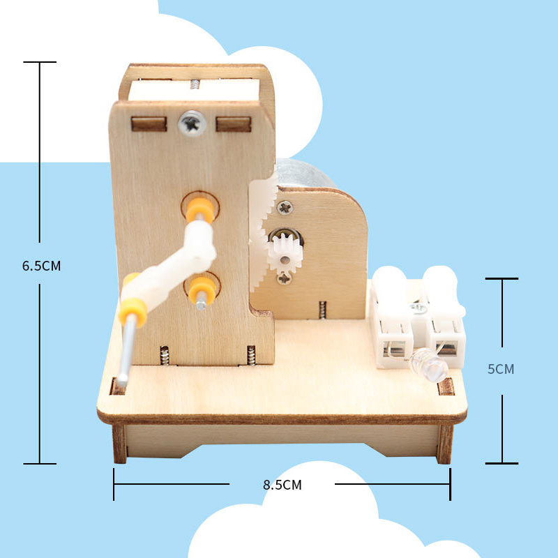 Generator tangan Mini DIY, Kit - Model Kit Walmart ulasan dan harga
