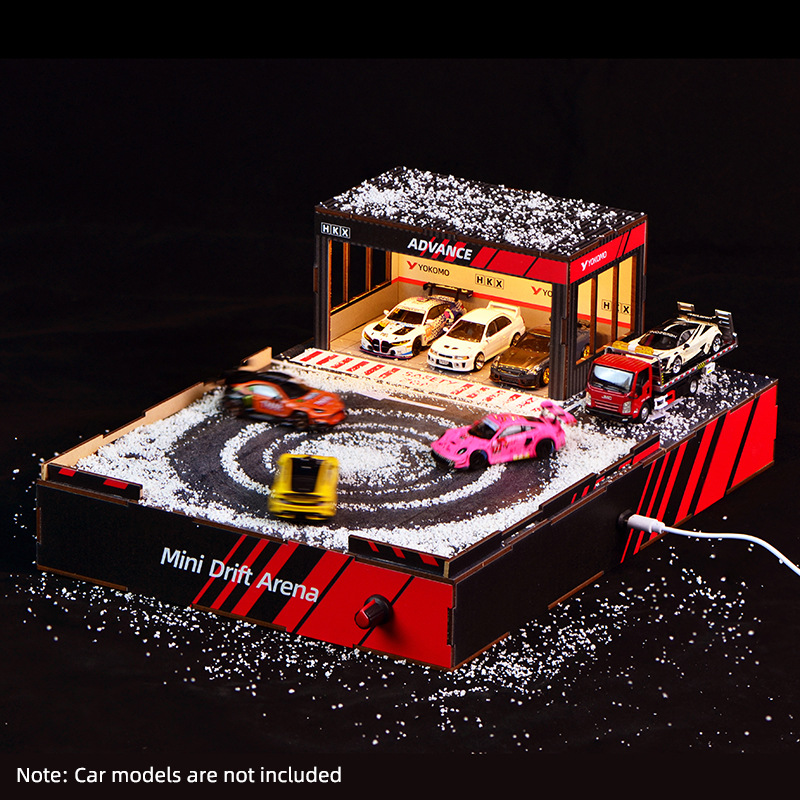 Diorama Trek Drift Skala 1:64  - Model Kit Store ulasan dan harga