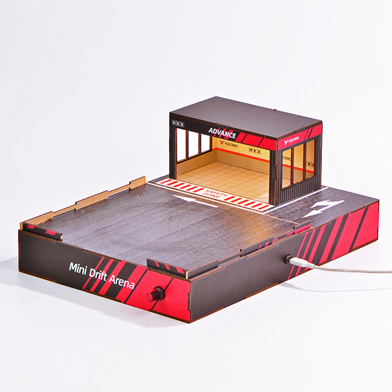 Diorama Trek Drift Skala 1:64  - Model Kit Store ulasan dan harga