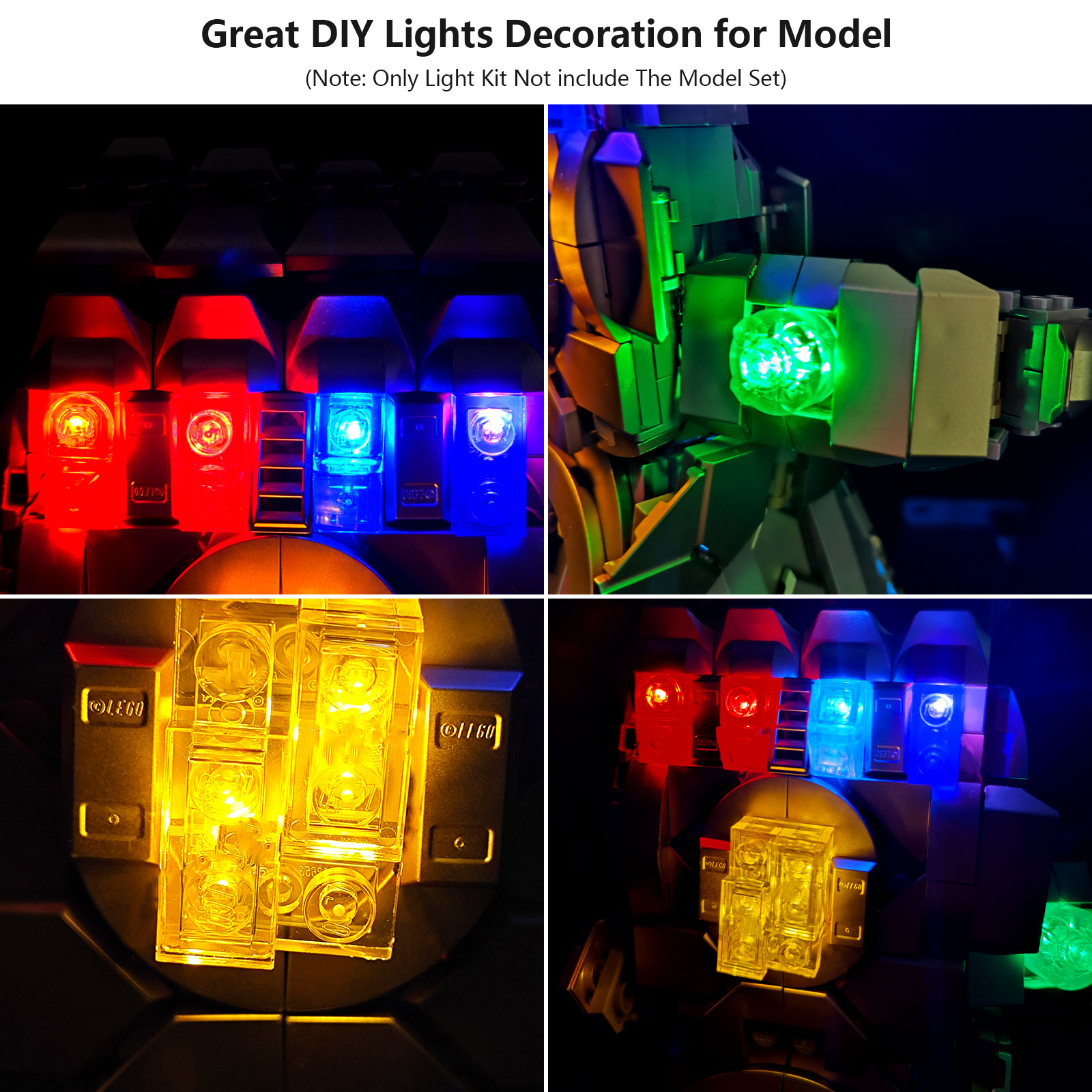 Kit Lampu LED LYBMTWF Kompatib - Model Kit Ikaruga ulasan dan harga