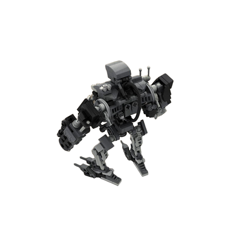 263pcs MOC Robocain Dari Roboc - Model Kit Robocop ulasan dan harga