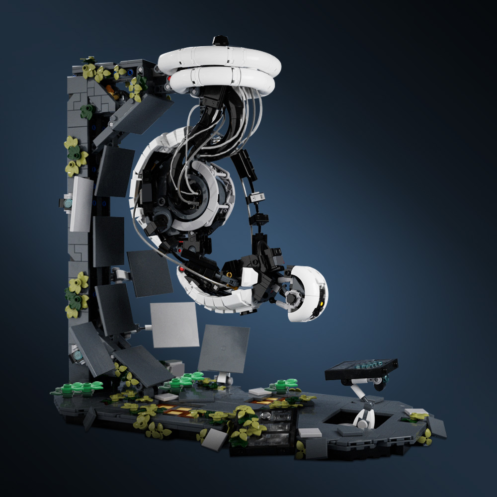 MOC Portal 2 Set Blok Bangunan - Model Kit Robocop ulasan dan harga