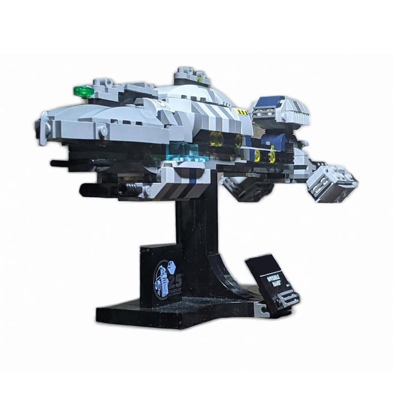 BARU 442PCS MOC Kapal Perang A - Model Kit Robocop ulasan dan harga