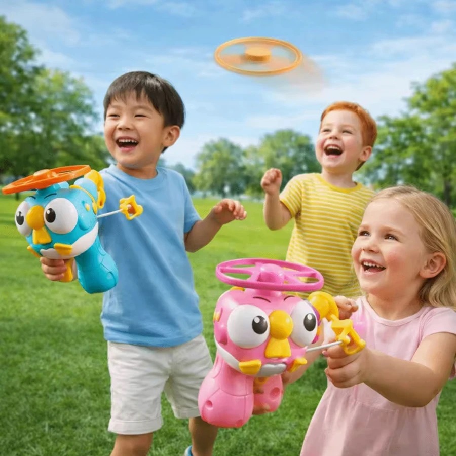 Peluncur UFO Helikopter Bambu  - Model Kit Ufo ulasan dan harga