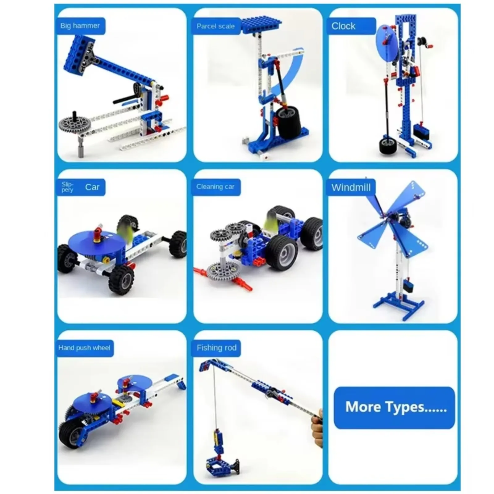 396PCS Kit Blok Bangunan Tekni - Model Kit Walmart ulasan dan harga