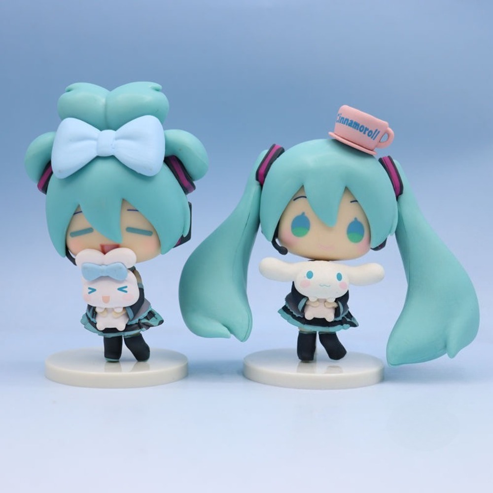8-10Cm Figur Anime Hatsune Mik - Model Kit Hatsune Miku ulasan dan harga