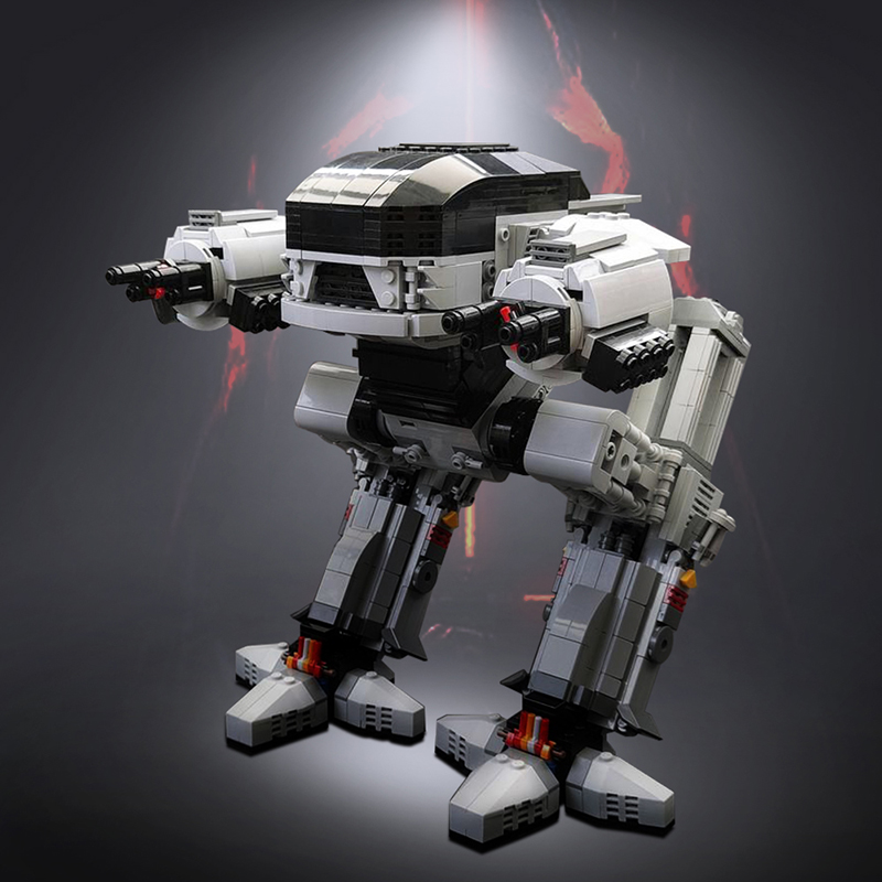 Gobricks UCS Skala ED-209 Mode - Model Kit Robocop ulasan dan harga