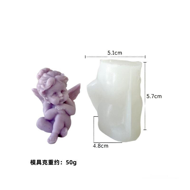 Cetakan Silikon Lilin Malaikat - Model Kit Cement ulasan dan harga