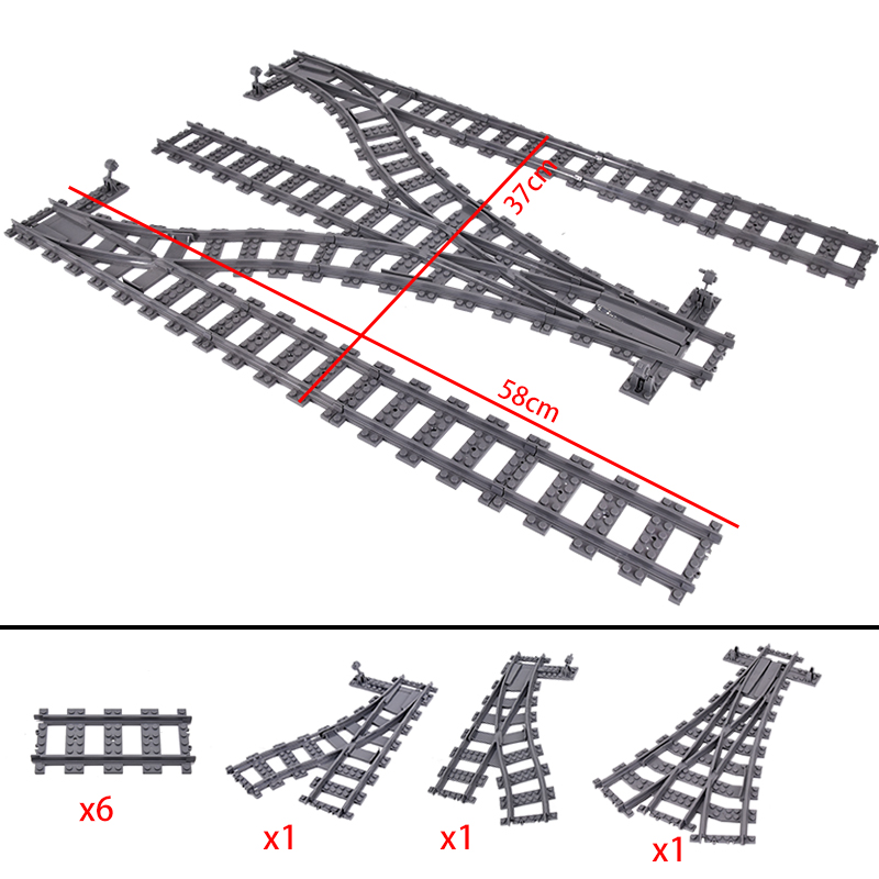 Set Rel Kereta Kota MOC, Titik - Lego Set Creator ulasan dan harga
