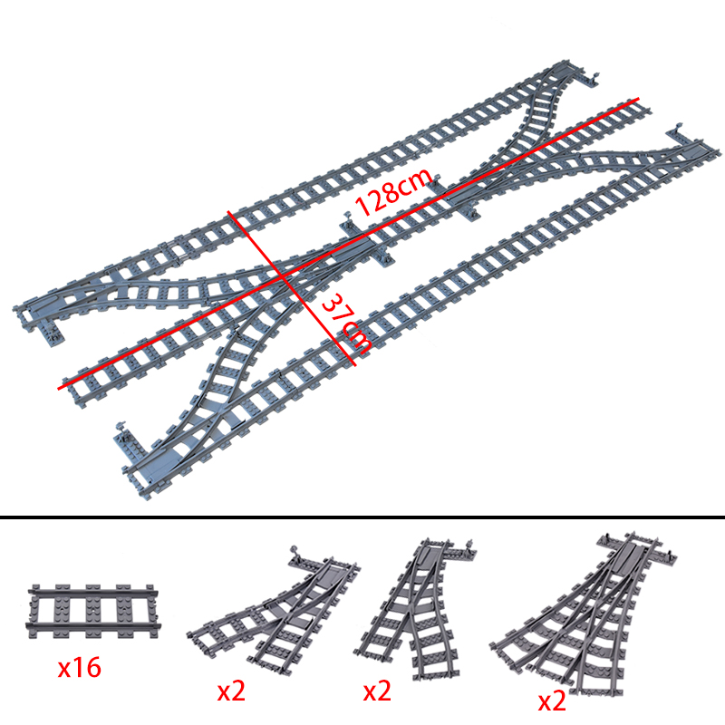 Set Rel Kereta Kota MOC, Titik - Lego Set Creator ulasan dan harga