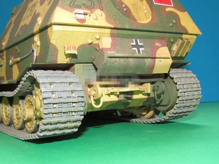 Skala 1:25 ♥ ant Jagdpanzer El - Model Kit Destroyer ulasan dan harga